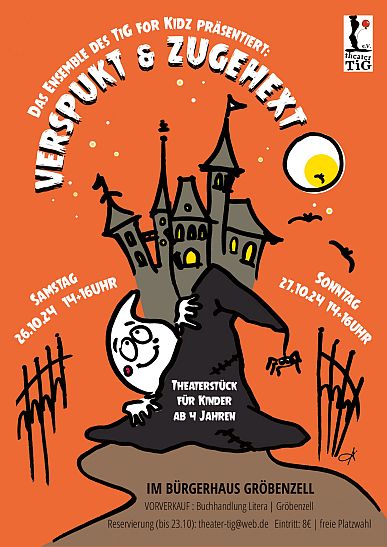 Plakat f&uuml;r "Verspukt&Zugehext"